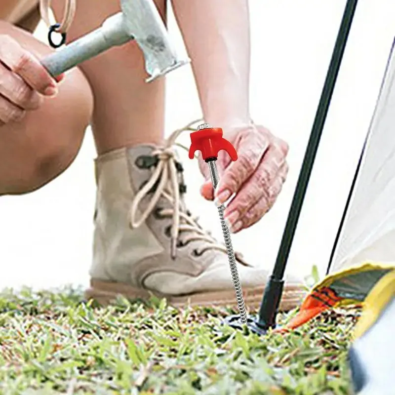 Carbon Steel Tent Stakes 3