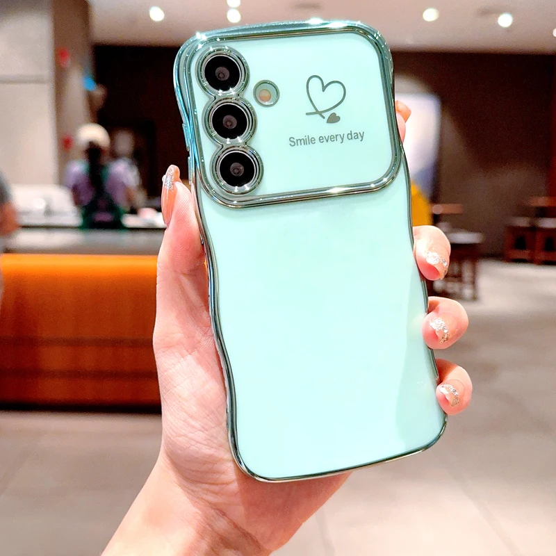 Elegant Plating Soft TPU Smartphone Case Cover