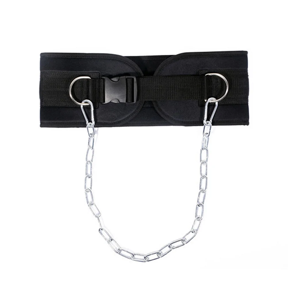 

Fitness Dip Belt With Chain Dipping Belt Weight Lifting Belt Polyesther Adjustable Strength Training Belt For Powerlifting