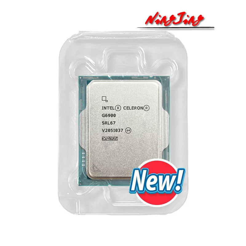 Intel Celeron G6900 3.4 Ghz Dual-core Threads Cpu Processor Intel 10nm  L3=4m 46w Lga 1700 New But Without Cooler Cpus AliExpress