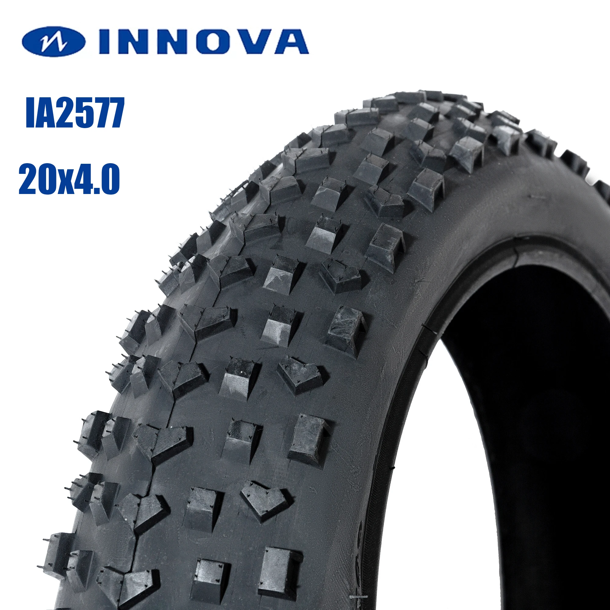 Innova 20X4.0 Pneumatico Grasso Pneumatico Da Neve Ia-2577 Originale Nero Blu Verde Pneumatico Per Bicicletta Elettrica 20X4.0 Accessorio E Tubo Per M