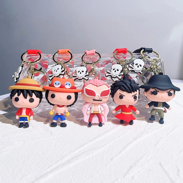 Almofada Anime One Piece Monkey D. Luffy + Chaveiro