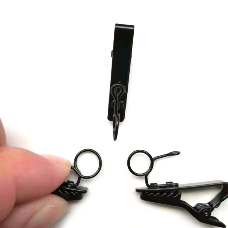 

5 шт., железный зажим для микрофона, зажим для галстука, зажимы для воротника с лацканами, аксессуары для микрофона E8BE