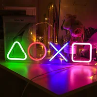 Neon Sign Custom Game Icon Light for Wall Hanging Atmosphere Playstation Lamp LED Colorful Lighting Room Bar Club Player Decor 1