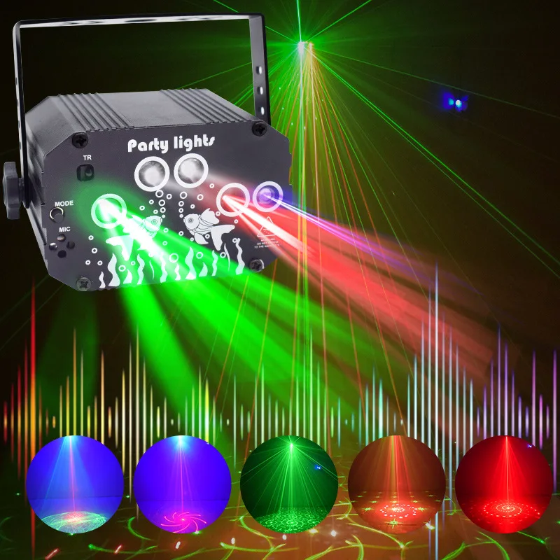 

Dream Laser Stage Lights Bar Ktv DJ Sound Control Bouncy Party Projection Ambient Light