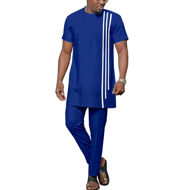 Jide Short Sleeve Dashiki Outfit - Image 5