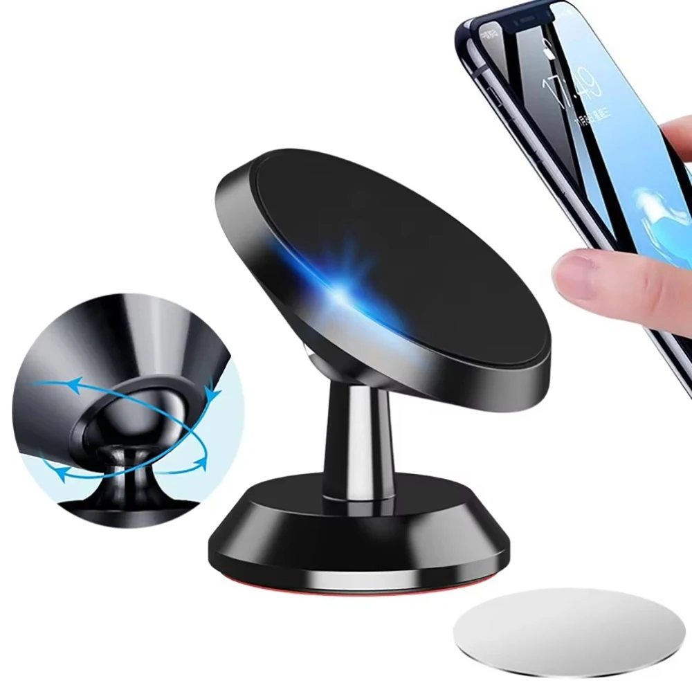 Magnetic Car Phone Holder Universal Car Phone Stand for iPhone Xiaomi Huawei Samsung Dashboard Wall Mounted Car Magnet Sticker