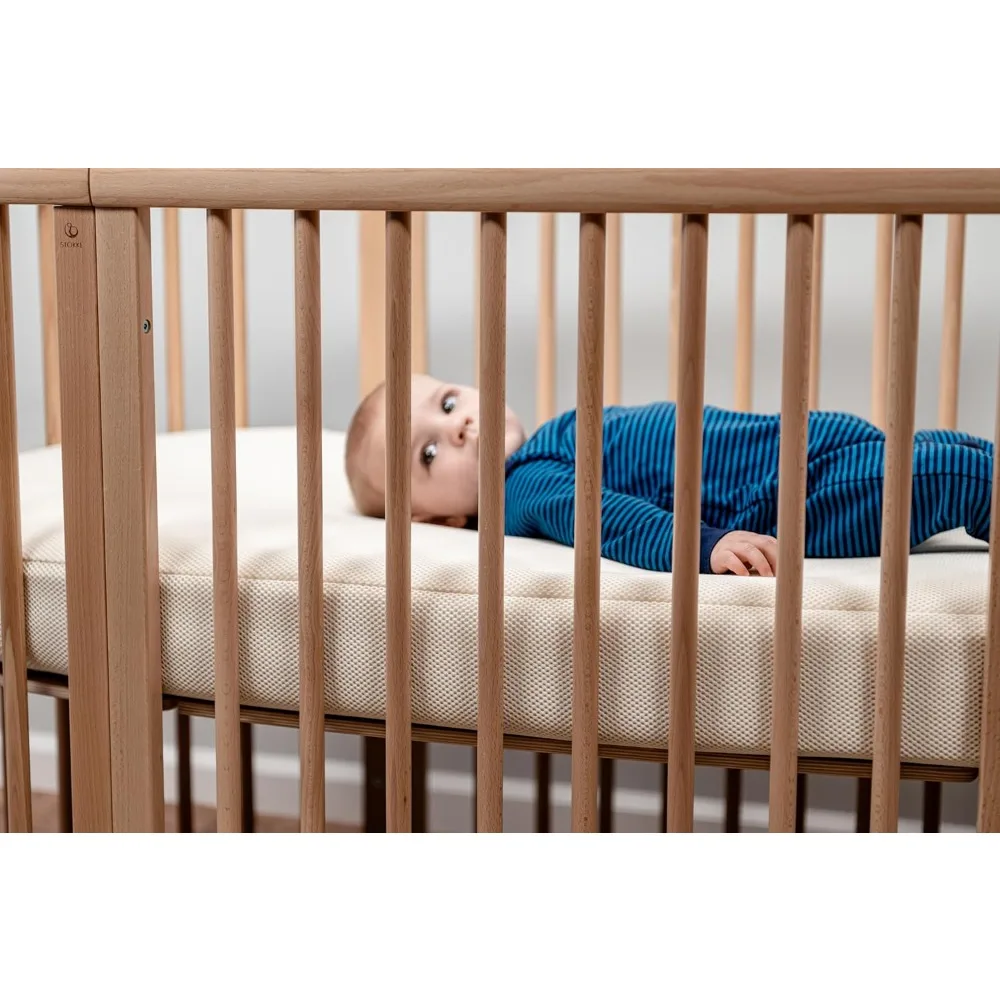 Organic Breathable Oval Crib Mattress (for Stokke Sleepi Bed) V2 (27"x47"x3") 5