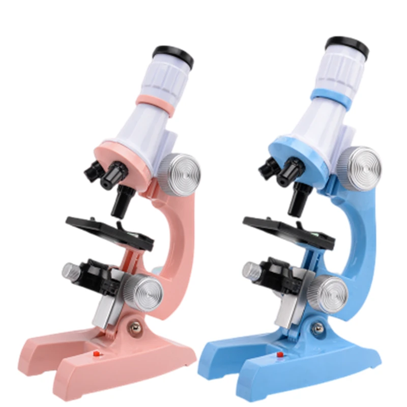 Optical microscope 1200 times household children's scientific equipment biological experiment set primary and middle school