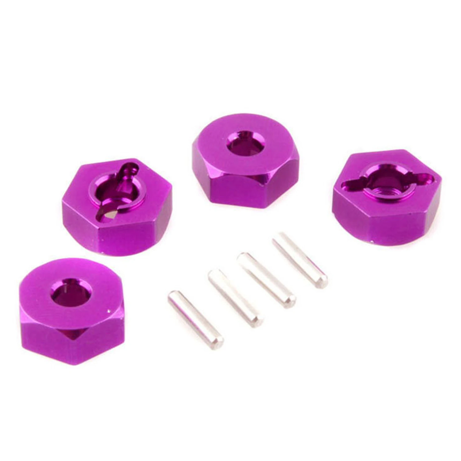 thumbnail image 2 of RC Car Aluminum Wheel Hex & Lock Nut Set - Upgrade Parts For MJX Hyper GO 1/16 & 1/14 Scale 2 of 10