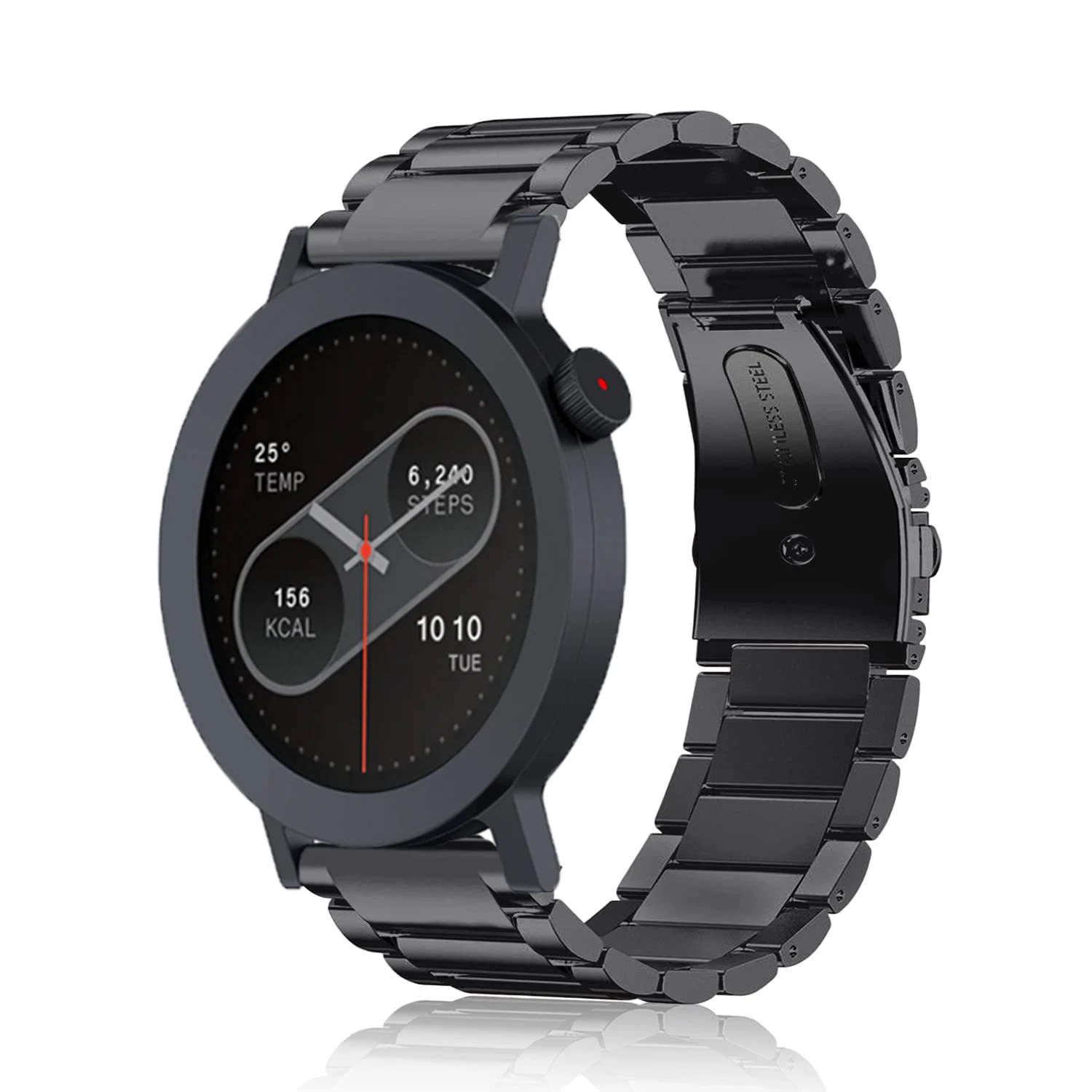 Stainless Steel Metal Watch Band Bracelet - Premium Accessory