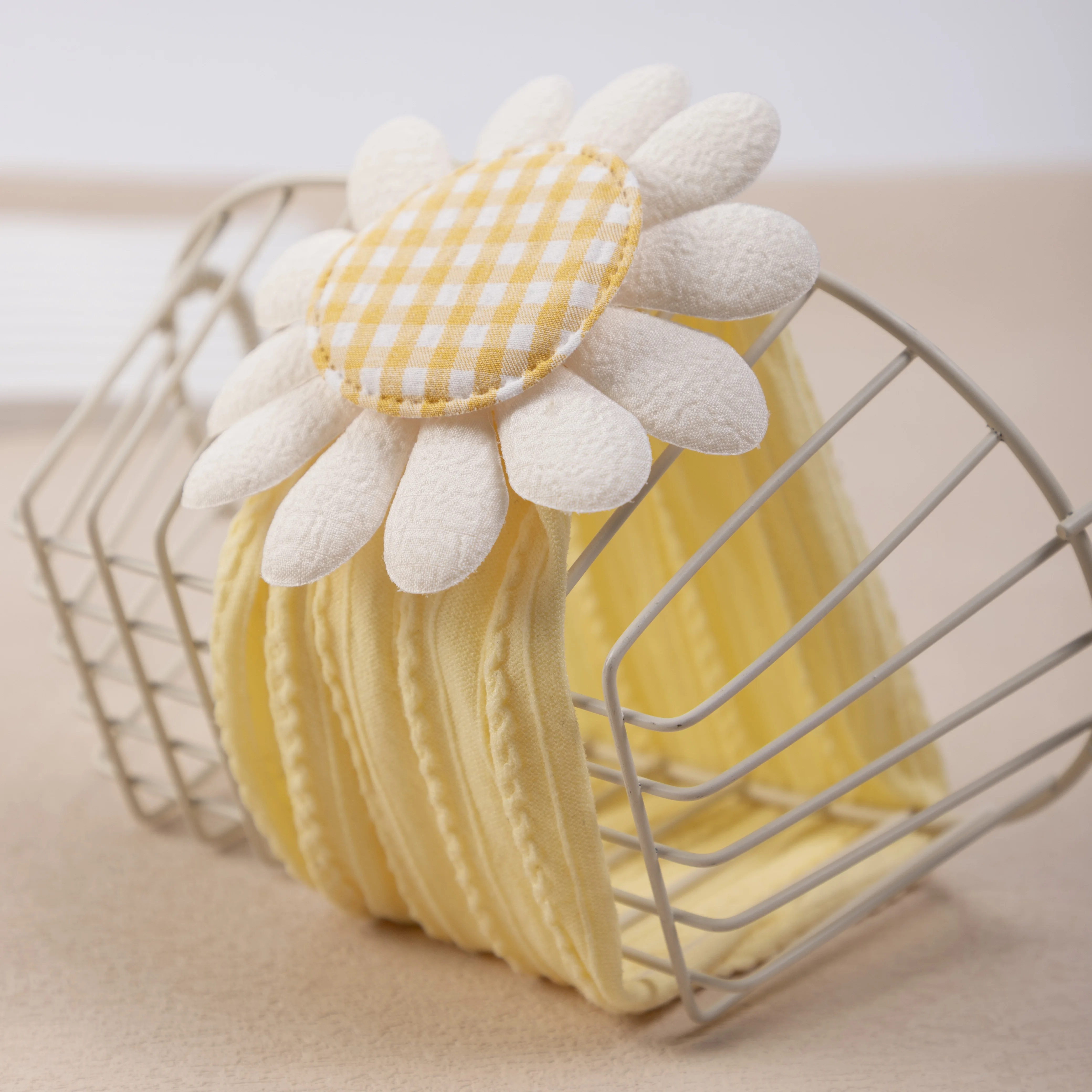 New Sun Flower Baby Headband Cute Nylon Hair Band for Newborn Kids Headwear Elastic Children Turban Girls Hair Accessories 2