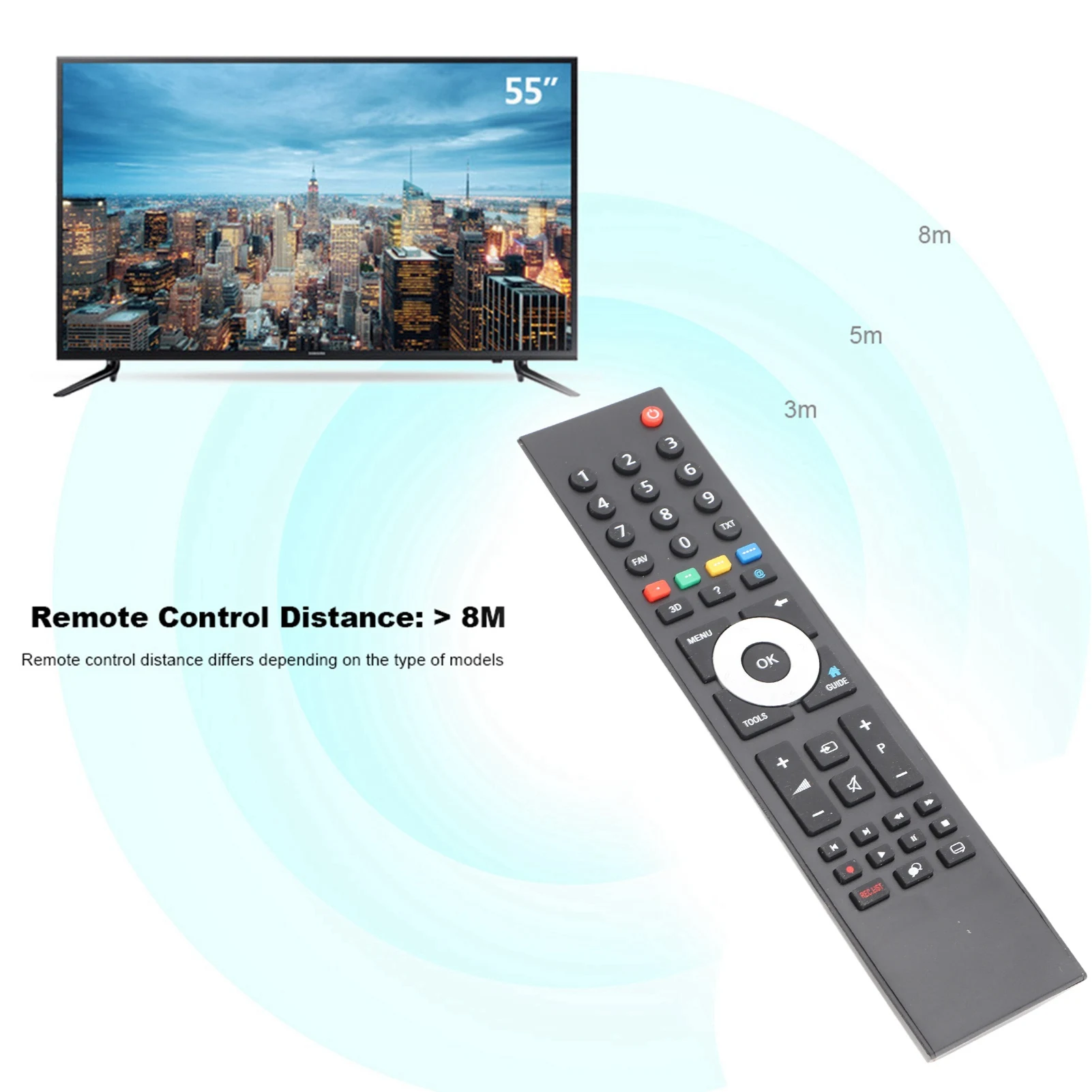 Remote Control For TP7187R Replacement Service Smart TV Remote Control For TV TP7187R TV Remote Control Smart TV Remote Control
