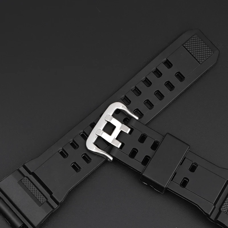 Premium Waterproof Rubber Watch Strap - Soft, Durable Replacement Bracelet Accessory