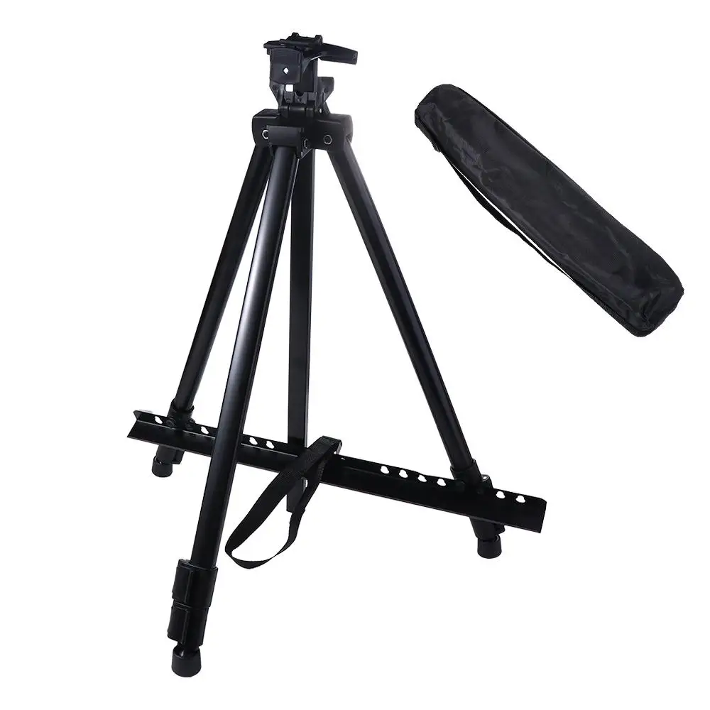 

Adjustable Signs Artwork Metal Art Supplies Sketch Easel Stand Painting Easels Foldable Drawing Tripod Painting Stabder