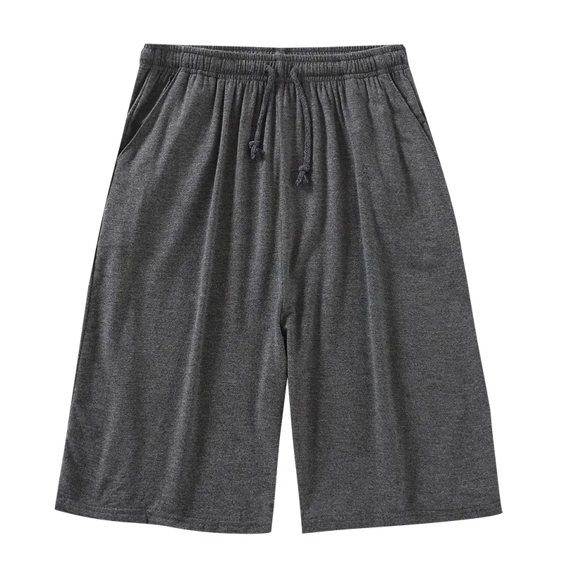 Modal Men's Shorts Summer Thin Five-point Home Shorts Loose Casual Large Size Home Pajamas Beach Pants 6