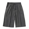 Modal Men's Shorts Summer Thin Five-point Home Shorts Loose Casual Large Size Home Pajamas Beach Pants 6
