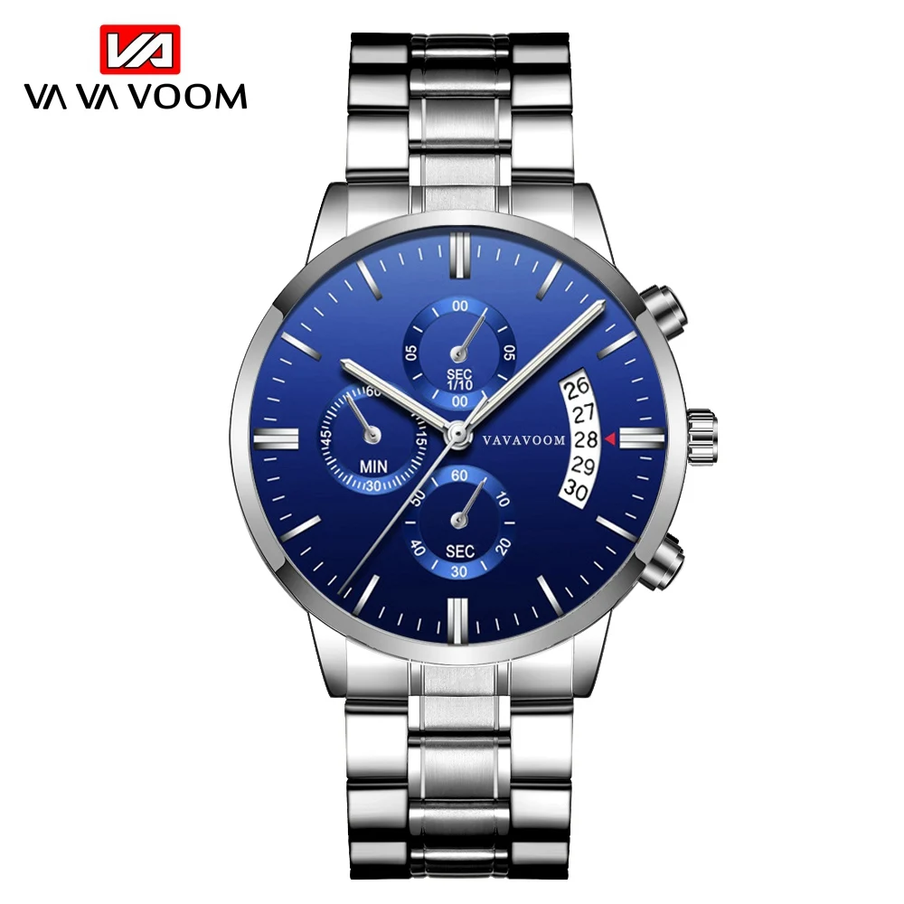 

High Quality Fashion Multifunctional Miyota 2035 Quartz Machine Core Wrist Watch 3ATM Waterproof Men' Watches Orologio da uomo