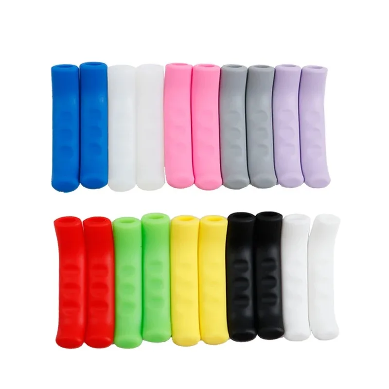 1Pair Bicycle Brake Handle Cover Protective Silicone Lever Grips Accessories