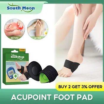 Blood Sugar Foot Pads Cleaning Detox Anti Hypertension Acupressure Lower Blood Glucose Pain Relief Discomfort Heel Pain Insoles