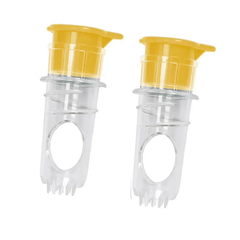 2PCS Portable Mini Citrus Juicer - Handheld Lemon Squeezer and Reamer