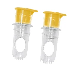 2PCS Portable Mini Citrus Juicer - Handheld Lemon Squeezer and Reamer (2PCS)
