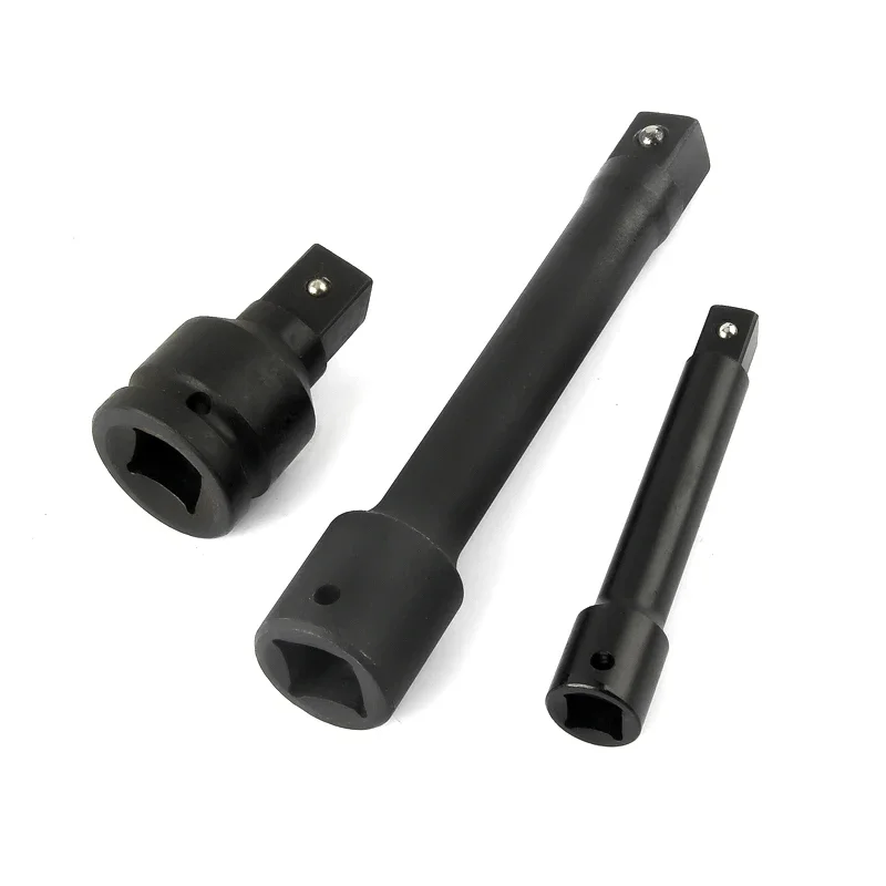 1ชิ้นตัวต่อขยายยาวประแจต่อบล็อกหัวน็อตเครื่องมือนิวเมติก1/2 3/4 1นิ้ว75 125 150 200 300 400มม 1