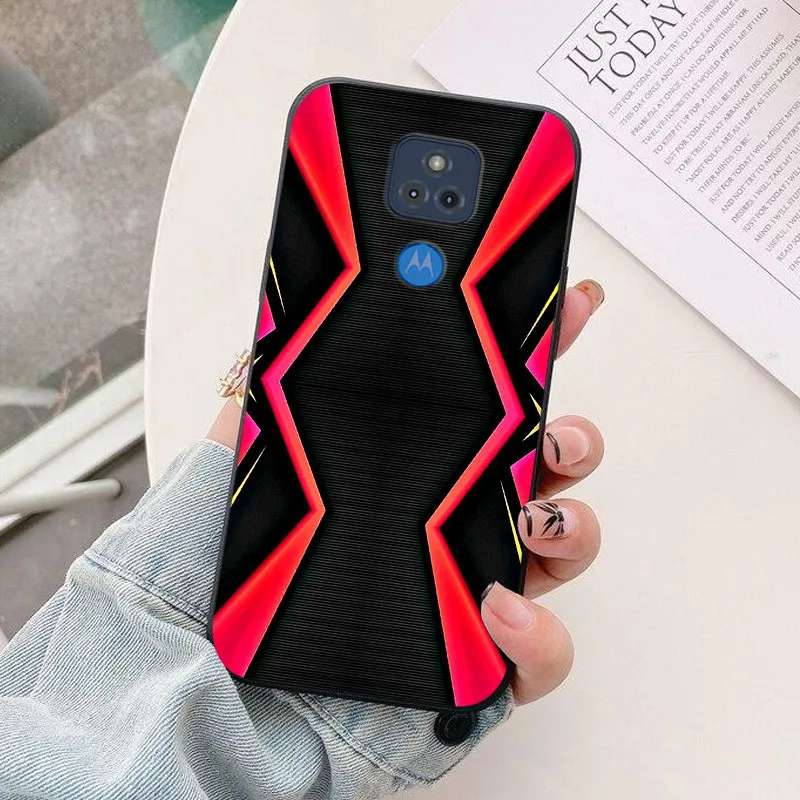 Sleek Silicone Protective Case for Motorola G Play 2021 - Fashionable TPU Back Cover Bumper
