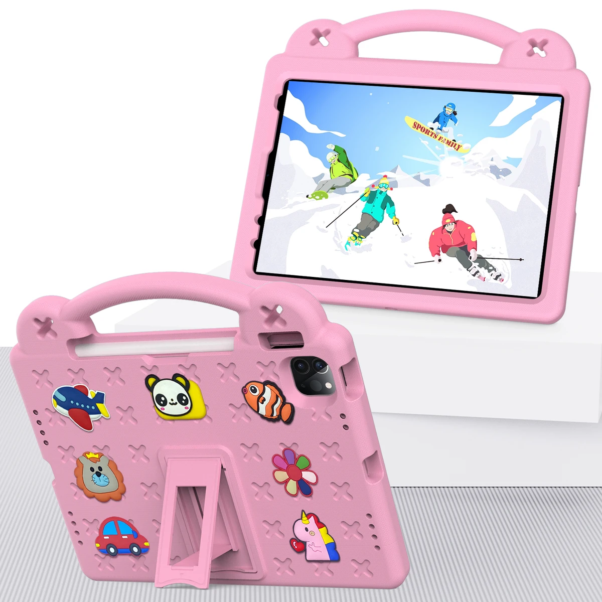 EVA Kids Safe Case For IPad Air 11 2024 2025 11 11th 10 10th 2022 10.9 10.2 2021 9th 8th 7th Cover Air 4 5 Pro 10.5 11 2020 — view 4
