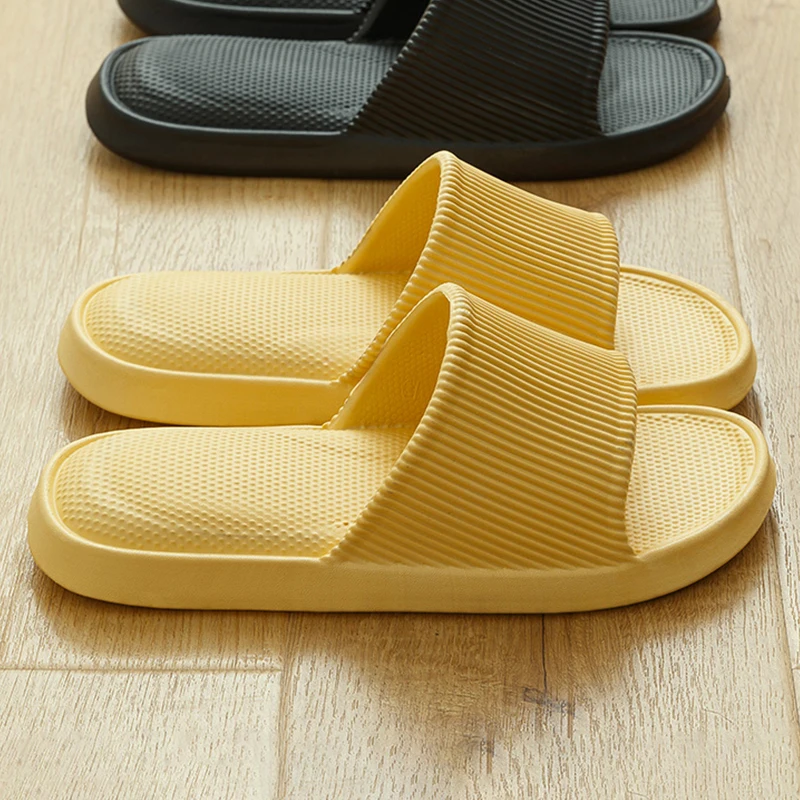 Thick Platform Bathroom Home Slippers Women Fashion Soft Sole EVA Indoor Slides Woman Sandals 2023 Summer Non-slip Flip Flops 5