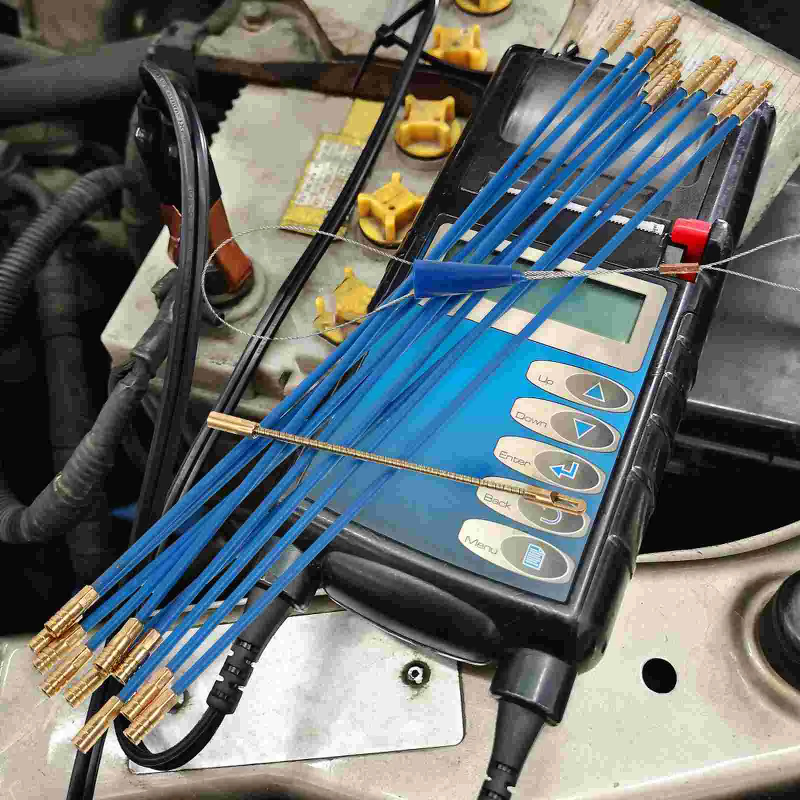 유리 섬유 러닝 케이블 와이어 벽 휴대용 동축 유연한 도관, 전기 풀 푸시 물고기 테이프 설치용