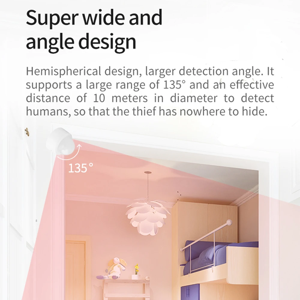 Tuya Smart ZigBee PIR Motion Sensor Wireless Infrared Detector Security Burglar Alarm Sensor Use With Tuya ZigBee Hub motion sensor human presence sensor motion detector