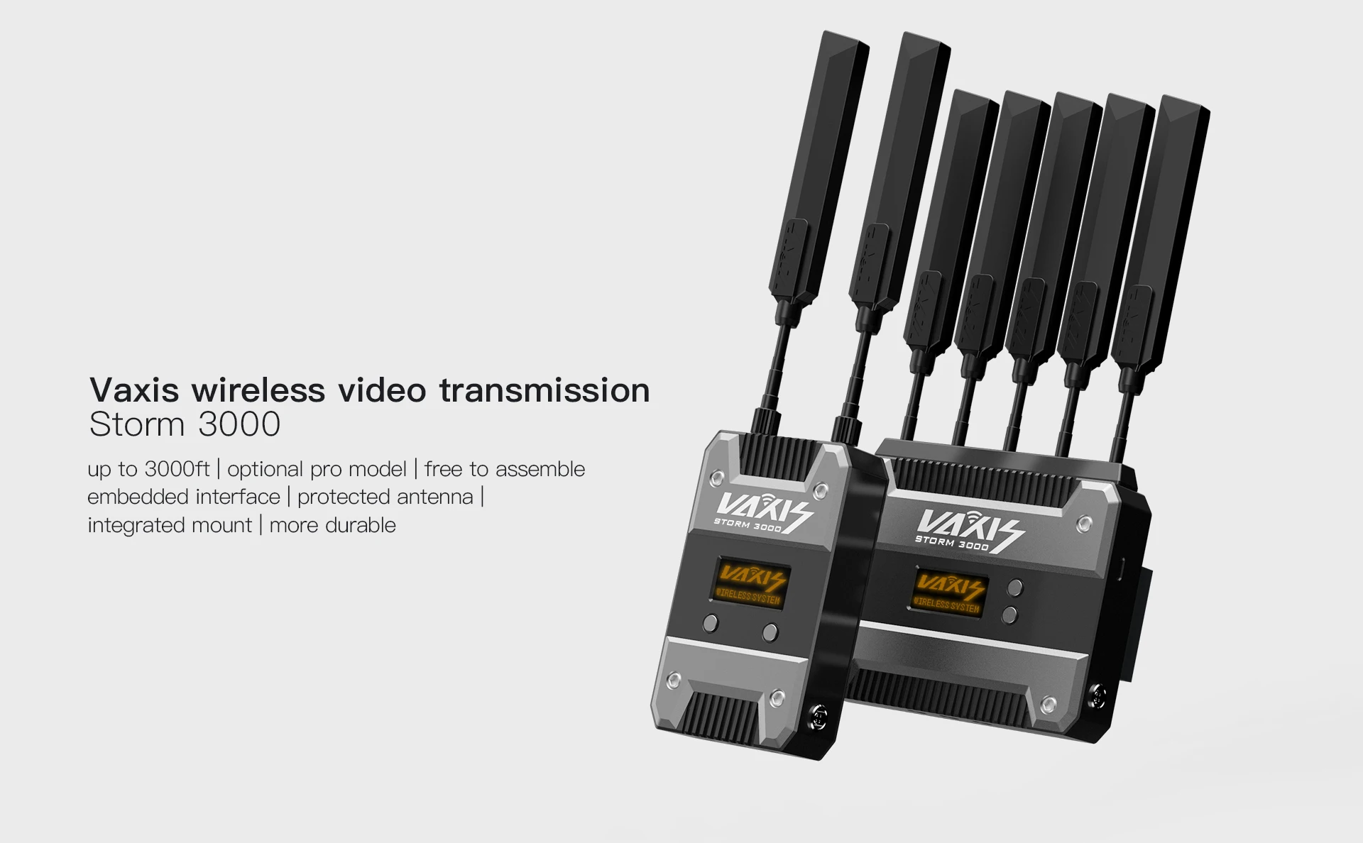 Storm 3000 Wireless Transmission 5G SDI HDMI-compatible 1080 Image Video optiona