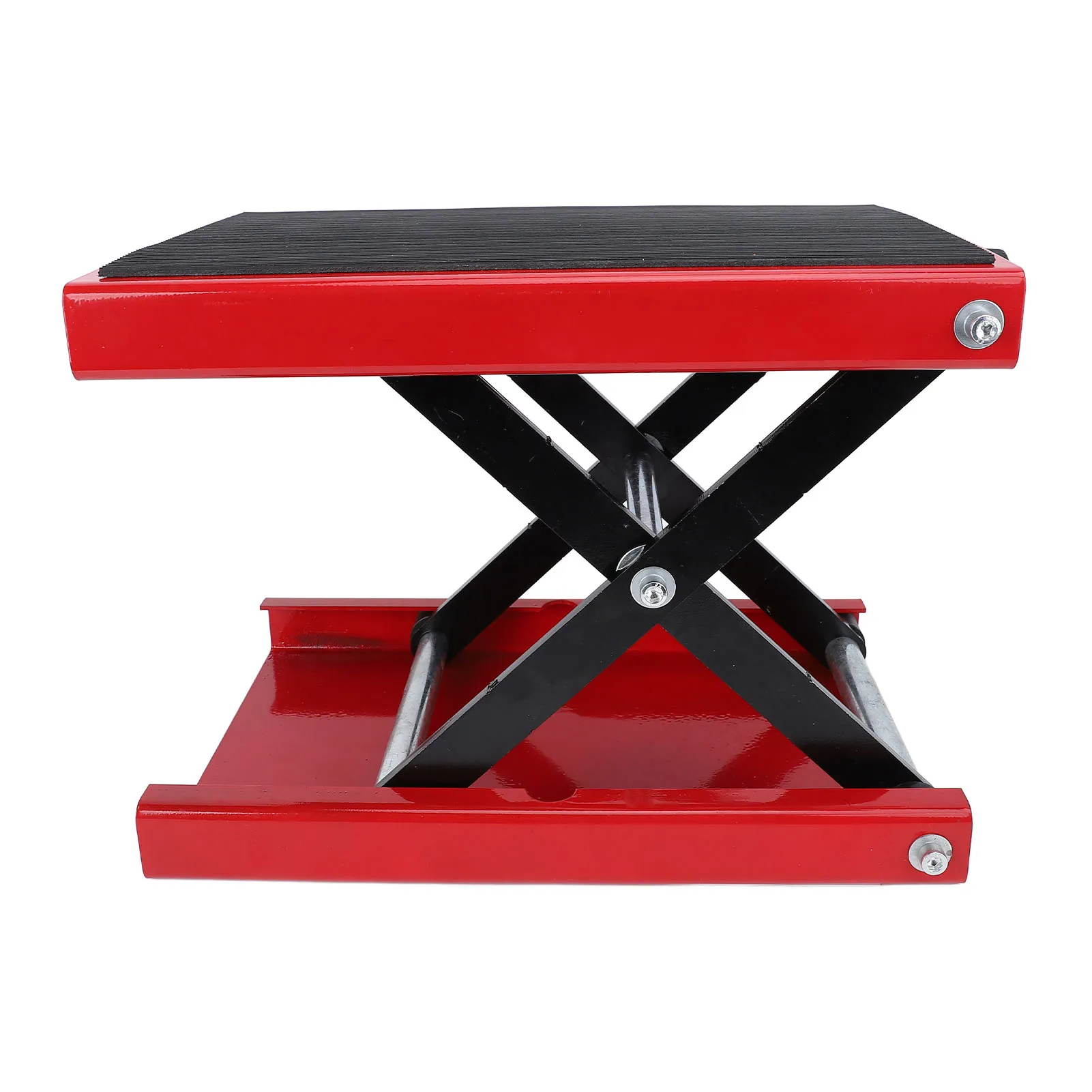 Motorcycle Jack Motorcycle Lift Scissor Jack 3.35 to 13.39in Adjustable Height Foldable 500kg Capacity Motorbike Jack Stand