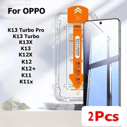 Premium Tempered Glass Screen Protector Duo with Automatic Positioning and Dust - Free Installation for 2 Pcs