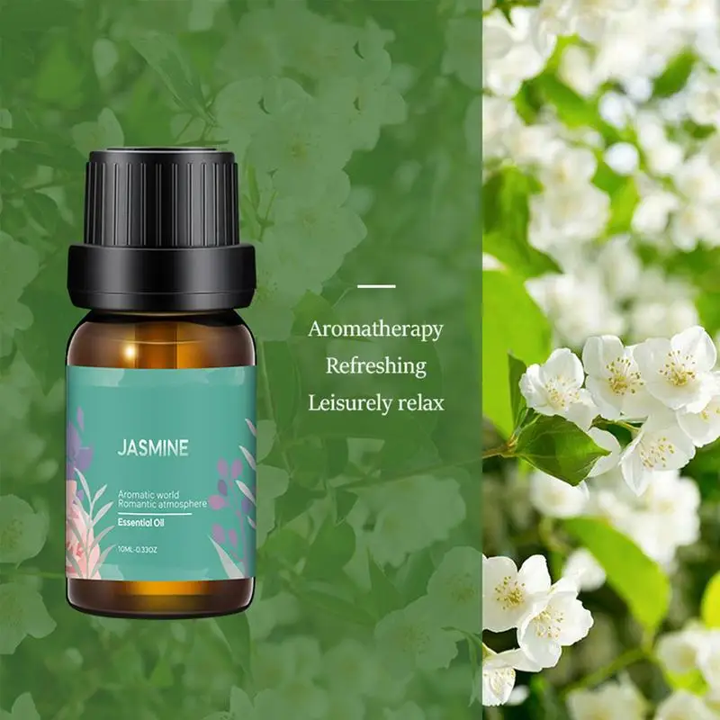 Fragrance Oil For Diffuser 6pcs Aromatherapy Oils Set Multi-Purpose 6 Scents Floral Oils For Relaxation & Home Fragrance