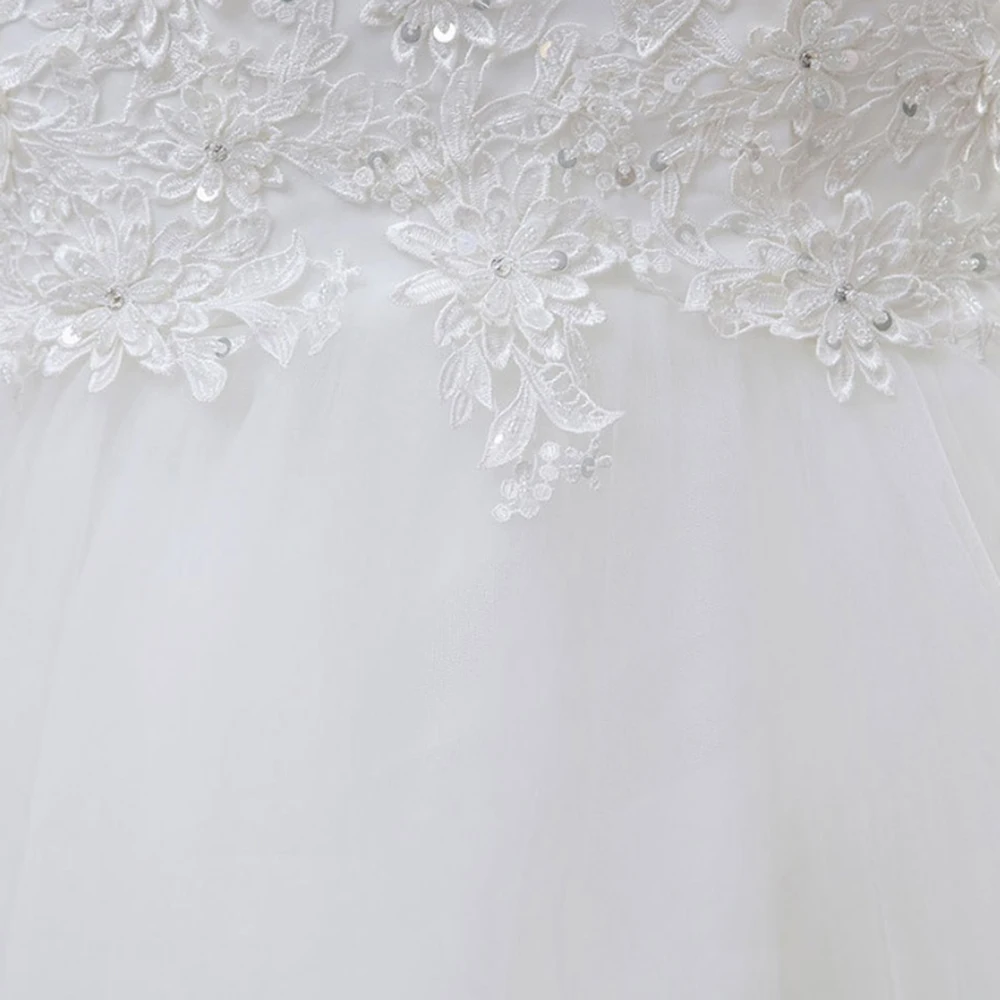 Customized Mermaid Women Wedding Dresses Appliques Sequins Court Train Bridal Gowns Formal Vestido De Noiva robe de mariée 4