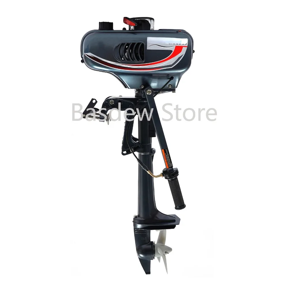 

3.5 HP Fishing Boat Engine CDI Water Cooling Short-Shaft 2500W Water Cooled Fishing Boat Engine 2 Stroke Outboard Moto