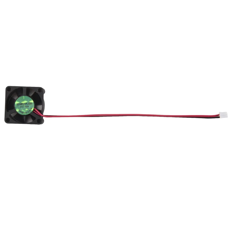 30Mm X 30Mm X 10Mm 2Pin DC 12V Sleeve Bearing 6000RPM Cooling Fan