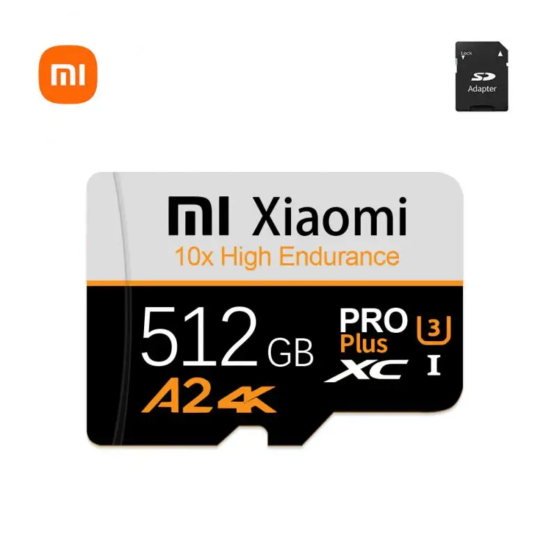 thumbnail image 1 of Tarjeta de memoria original Xiaomi de 1 TB y 2 TB, tarjeta Micro TF SD de alta velocidad de 512 GB, tarjeta SD V60 U3, tarjeta TF para Nintendo Switch, Ps4 y Ps5, 1 of 5