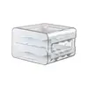 Refrigerator egg storage box drawer type freshness and freshness box kitchen box household stacked egg holder double layer 5