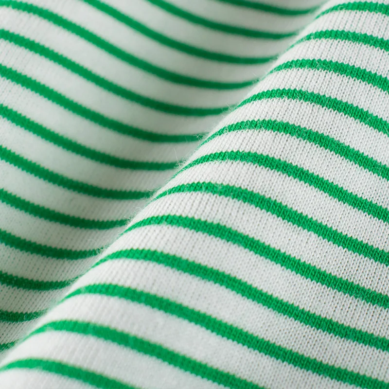 Summer New Pinstripe Print Shorts for Boys Elastic Waist Short Pants Children's Clothing Beach Sports Cotton Kids Outfit