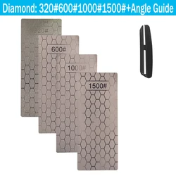 Diamond Stone Knife Sharpener for Kitchen - Premium Sharpening and Grinding Tool (SET 2-4PCS KC)