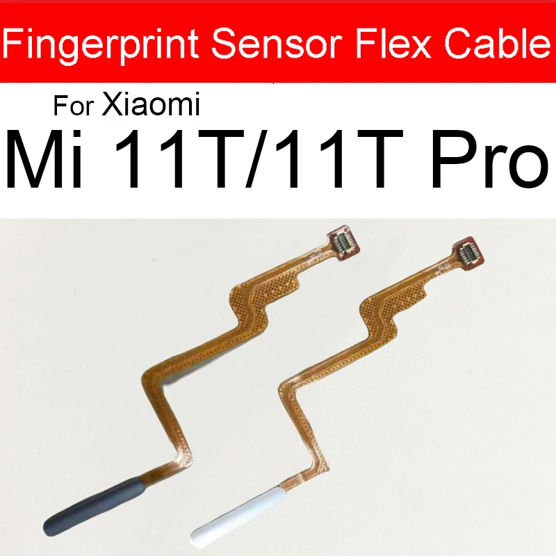 Finger Print Sensor Connector For Xiaomi Mi 10T 11T Pro Mi 10T 11 Lite M2101K9G Touch Sensor Power Button Fingerprint Flex Cable flex cable fingerprint flex cable