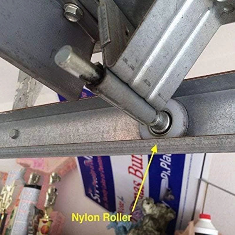 12Pack 2" Nylon Garage Door Roller 4" Stem 2" Nylon Garage Door Rollers Roller Wheel Accessories