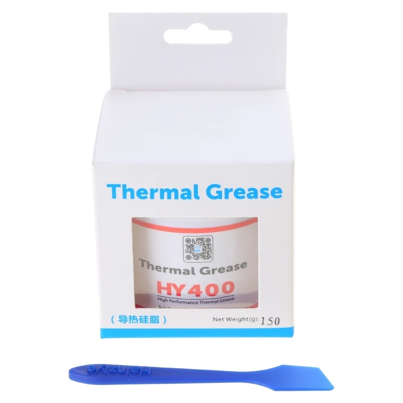 Pasta Termica HY204 Rosa 10g - Conducibilità 4.0 W/mK Per CPU, VGA, Chipset E Componenti PC, Bassa Resistenza Termica E Isolante
