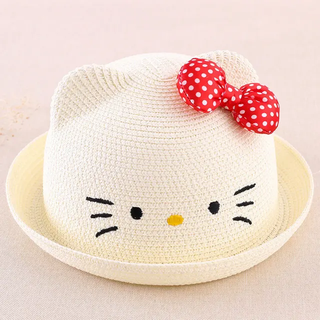 Cute Cartoon Sun Hat Kawaii HelloKitty 
