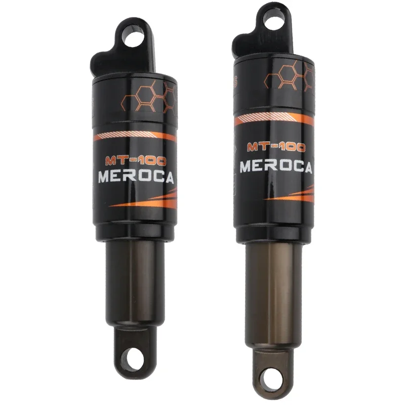 Bike Suspension Shock Absorber MEROCA Bicycle Rear 125/150/165/190mm Electric Scooter Oil Spring
