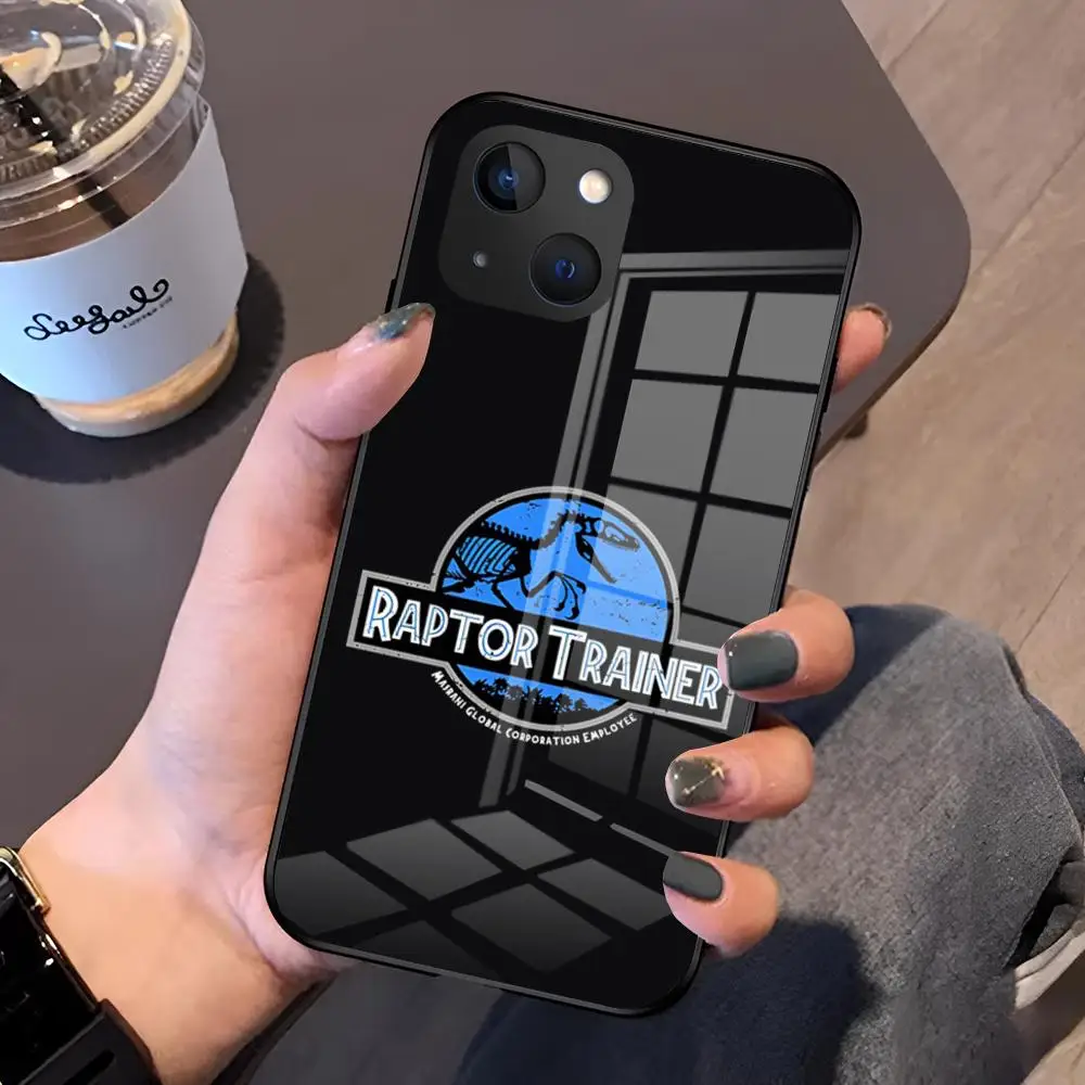 Jurassic Park Dinosaur World Glass Phone Case