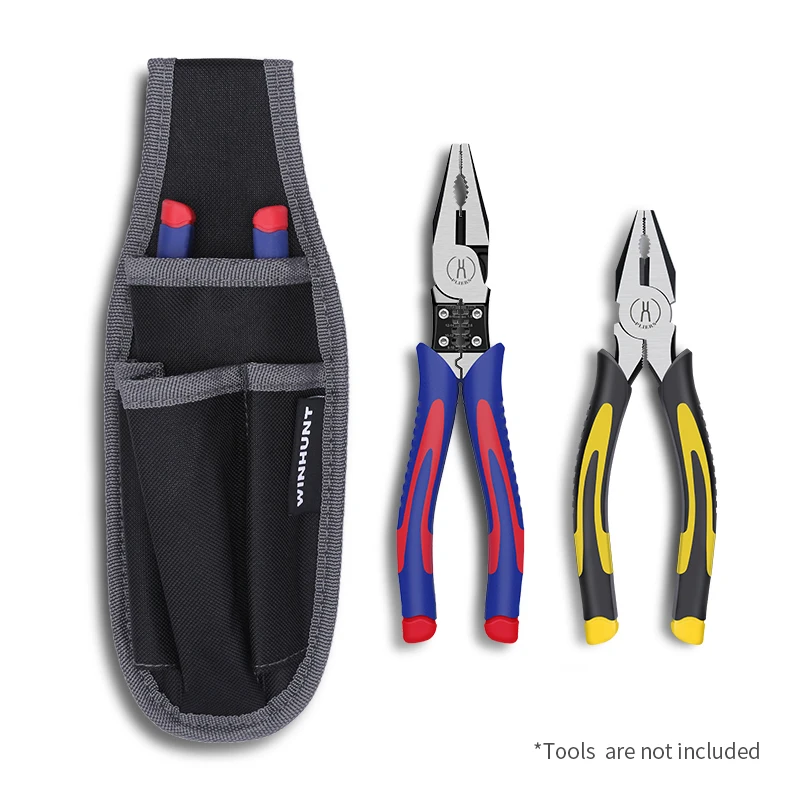 Tool Bag Tool Bags Storage Bag Tool Kit Bag Electric Tool Bag Electricians Pouch Tool Belt Organizer Tool Case 1pc Durable Electrician's Tool Pouch Multipurpose Organizer for Pliers Screwdrivers and More